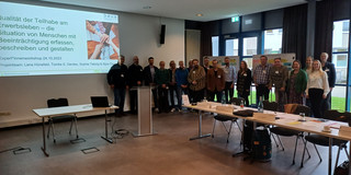 You can see a group photo of the workshop “Between research and practice” in cooperation with the BAuA.