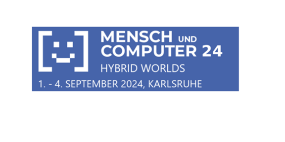 Zu sehen ist das Logo der Konferenz "Mensch und Computer" 2024. 